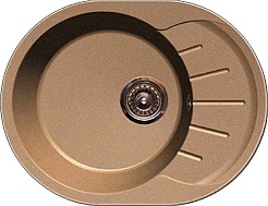 Granfest Мойка кухонная Rondo GF-R580L Терракот – фотография-2